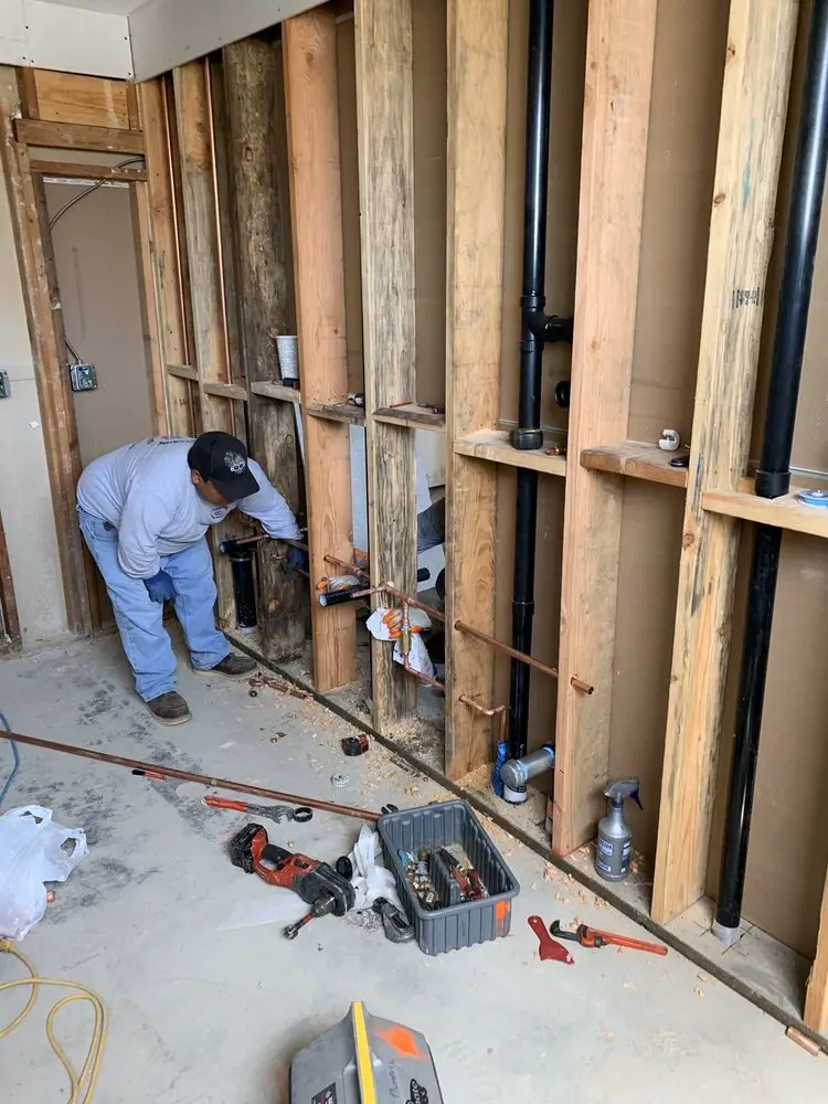 Commercial rough-in plumbing for Water Heater Replacement in Northwest Nashua